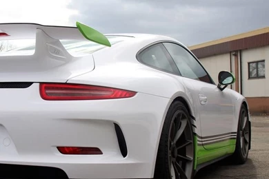 Download Fostla.de Porsche 991 GT3 Back Lights Wallpapers For iPhone 4