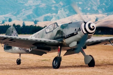 Messerschmitt Bf109G At The Warbirds Over Wanaka Airshow