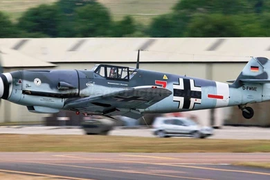 Messerschmitt Me 109 G 4 Red Seven 1228855 Wallpapers (