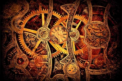 Steampunk Clock Latest HD Wallpapers Free Download