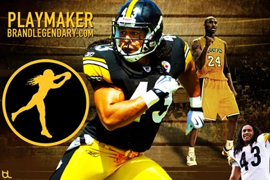 Playmakers Troy Polamalu Kobe Bryant Wallpapers   Streetball