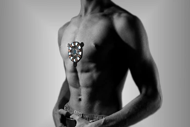 ARC Reactor Iron Man B/W By Alektron On DeviantArt