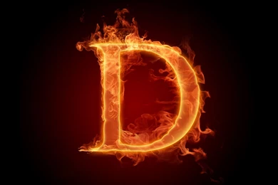 The Fiery English Alphabet Picture D Wallpapers   HD Wallpapers 73618