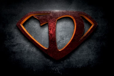The Letter D In The Style Of “Man Of Steel” – Beloeil Jones