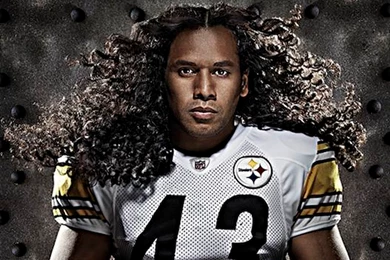 Troy Polamalu Hair   Streetball