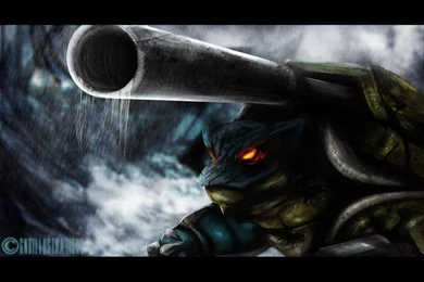 Mega Blastoise Enters The Battle By Rawrkeeper On DeviantArt