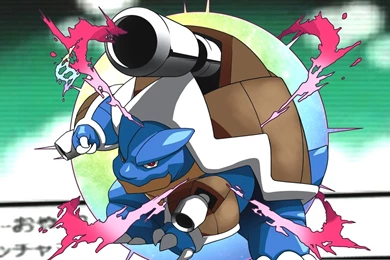 Pokemon X/Y: Blastoise's Mega Evolution!   Speed Art   YouTube