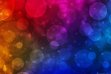 Christmas Lights · Desktop Wallpapers · Vladstudio