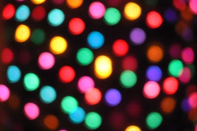 Christmas Lights Desktop Wallpapers