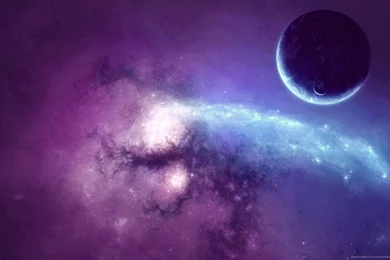 Pictures > Purple Space Backgrounds