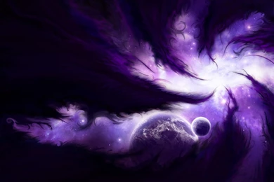 Pictures > Purple Space Backgrounds