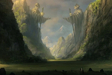 Elves, Landscape, Artwork Wallpapers HD