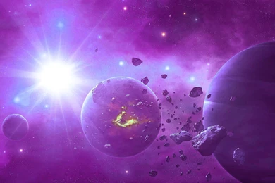 Purple Sun Space Wallpapers   New HD Wallpapers