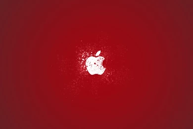 Red Mac Graffiti Iphone Logo Apple Fresh New