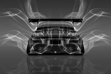 4K Mazda RX8 JDM Tuning Back Smoke Car 2015 « El Tony