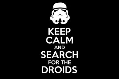 Star Wars, Minimalistic, Text, Funny, Meme, Black Star, Droids ...