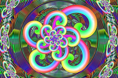 Wallpapers Peace Sign Free Trippy Psychedelic Mushroom Art ...
