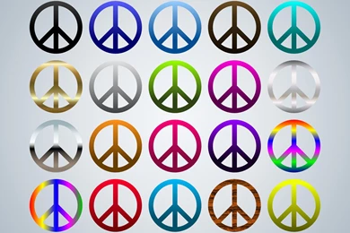 Peace Signs   Free Graphics
