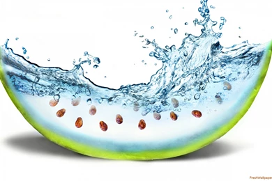 Graphical Water Melon Wallpapers