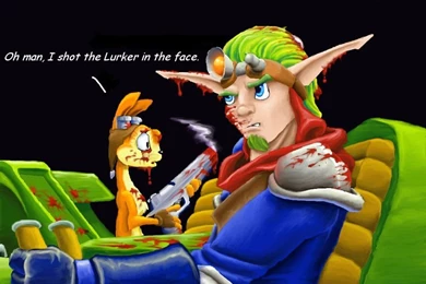 Jak II: Deleted Scene Colored By Spohniscool On DeviantArt