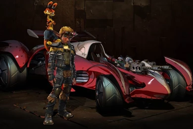 Jak X   Combat Racing HD Foxy Wallpapers Free HD Wallpapers ...