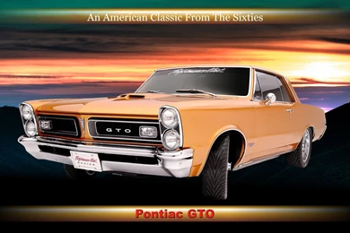 Free Widescreen Wallpaper, Pontiac GTO '60s