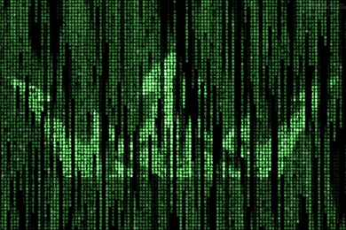 23908) Matrix Moving Digital Wallpapers WalOps.com
