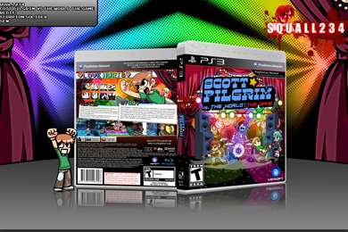 Scott Pilgrim VS. The World : The Game PlayStation 3 Box Art Cover ...