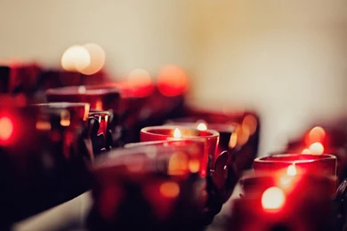Candles, On Fire, Close up, Photo, Bokeh, Hope, Wallpapers