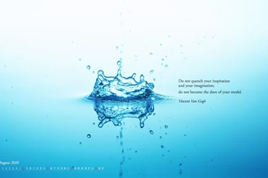 Calendar Desktop Wallpaper: August 2010