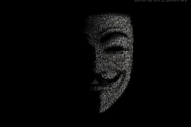 Papel De Parede Máscara Dos Anonymous