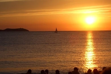 Sunset At Cafe Del Mar Computer Wallpapers, Desktop Backgrounds ...