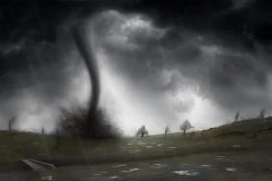 Matte Painting   Tornado By OffbeatWorlds On DeviantArt