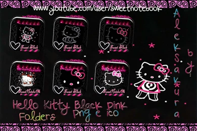 Black Hello Kitty Wallpapers   Wallpapers Cave