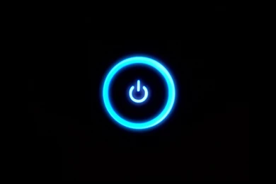 Blue, Xbox, Power Button, Glow, Xbox 360, Black Backgrounds ...