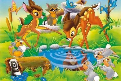 Exclusive Bambi And Faline For Free Download Image Wallpapers ...