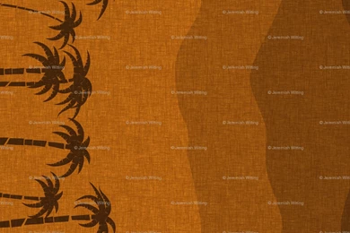 Hawaiian Tiki God Fabric, Wallpapers & Gift Wrap   Spoonflower