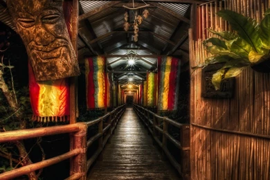 Tiki,Entrance,Nature & Landscapes,Hallway High Quality Wallpapers