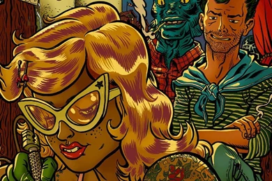 Kustom King Tiki Wallpapers