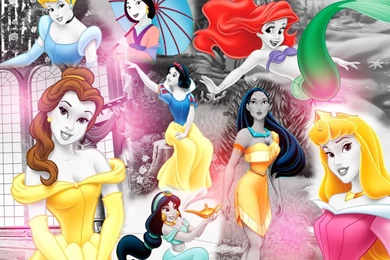 Princess Wallpapers Hd Desktop Disney Pictures   Black And White ...