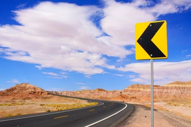 Cloudy Highway Wallpapers