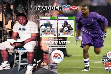 Madden NFL 13   Madden 25 Cover Vote Finals Montage:Barry Sanders ...