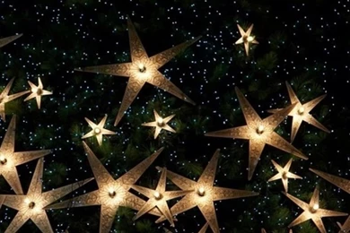 Abstract Christmas Sparkle Star Pattern iPhone 4s Wallpapers ...