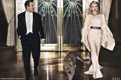 Scarlett Johansson Leopards Mark Ruffalo Fashion Photography Vogue ...