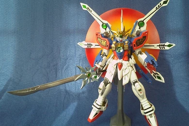 HGFC 1/144 G Gundam [武者號斗丸]: Custom Build. Photoreview No.10 ...
