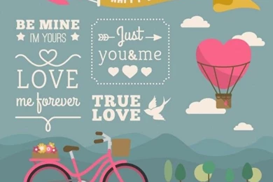 Happy Valentine's Day Cover Vector