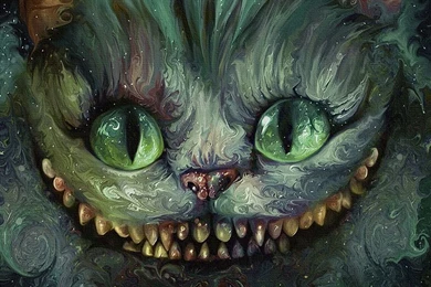 Pictures > Alice In Wonderland Cat