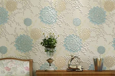 Aliexpress.com : Buy 2015 New Luxury Velvet Flocking Wallpapers ...