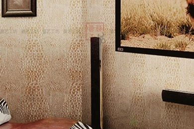 Gold Foil Wallpapers Tv Backgrounds Wall Crocodile Skin Gold ...