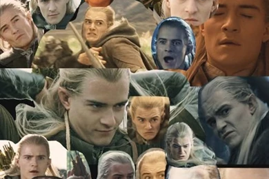All Of Legolas's Faces From The Backgrounds Of All The LOTR Movies ...